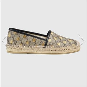 NEVER BEEN WORN! Gucci Bees Espadrille in size 39.